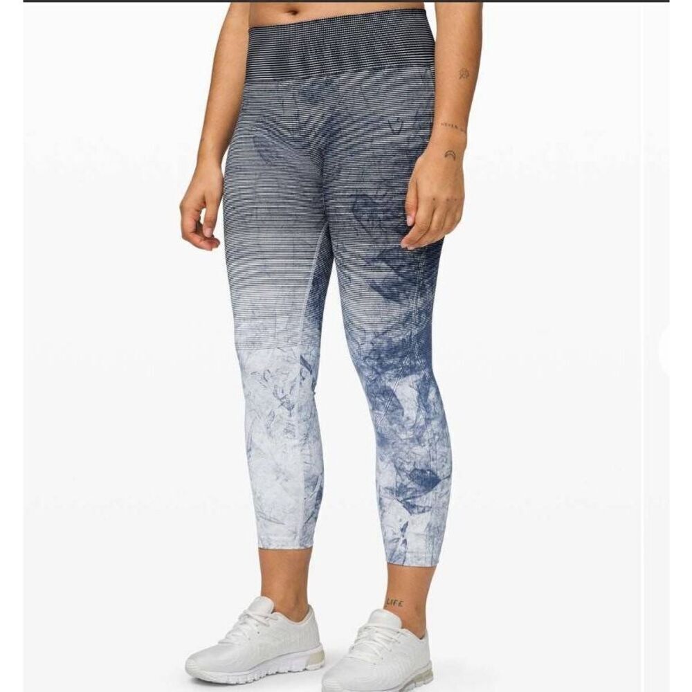 Lululemon Ebb To Train Tight Luna Wash Size 6